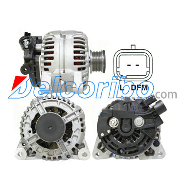 BOSCH 0986083890, 0-986-083-890 CITROEN 5702G8, 9665735680 PEUGEOT 5705NF, 9644037180 Alternator