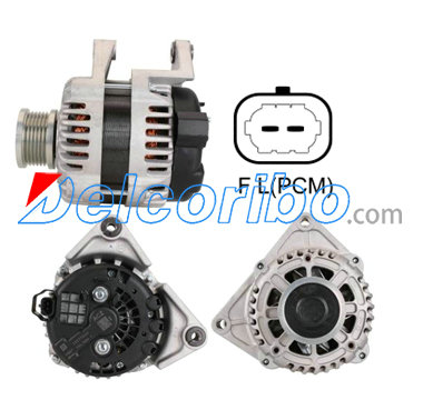 ADKUHNER 553497RI, CASCO CAL42108 OPEL 1202235, 1204654, 13500577, 13579666 Alternator