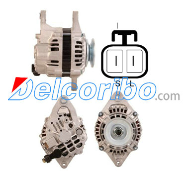 MAZDA B366-18-300G, B36618300G, B366-18-300H, B36618300H, B61V18300, BP0218300A Alternator