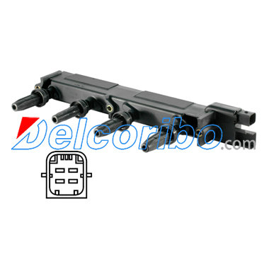597075, 597098, 9634131480, 9634131480 PEUGEOT Ignition Coil