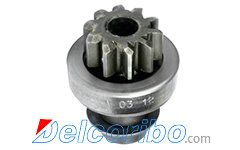 std1576-mitsubishi-m191t23371,m191t23971,m3t27686h-starter-drive